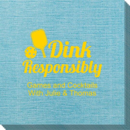 Dink Responsibly Bamboo Luxe Napkins